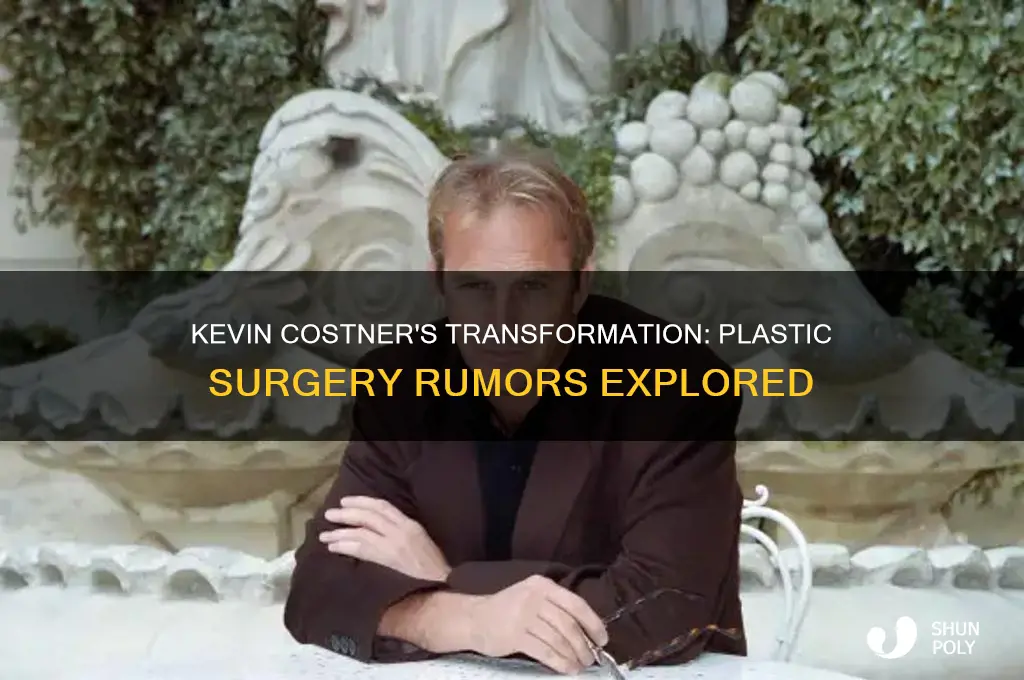 did kevin costner have plastic surgery