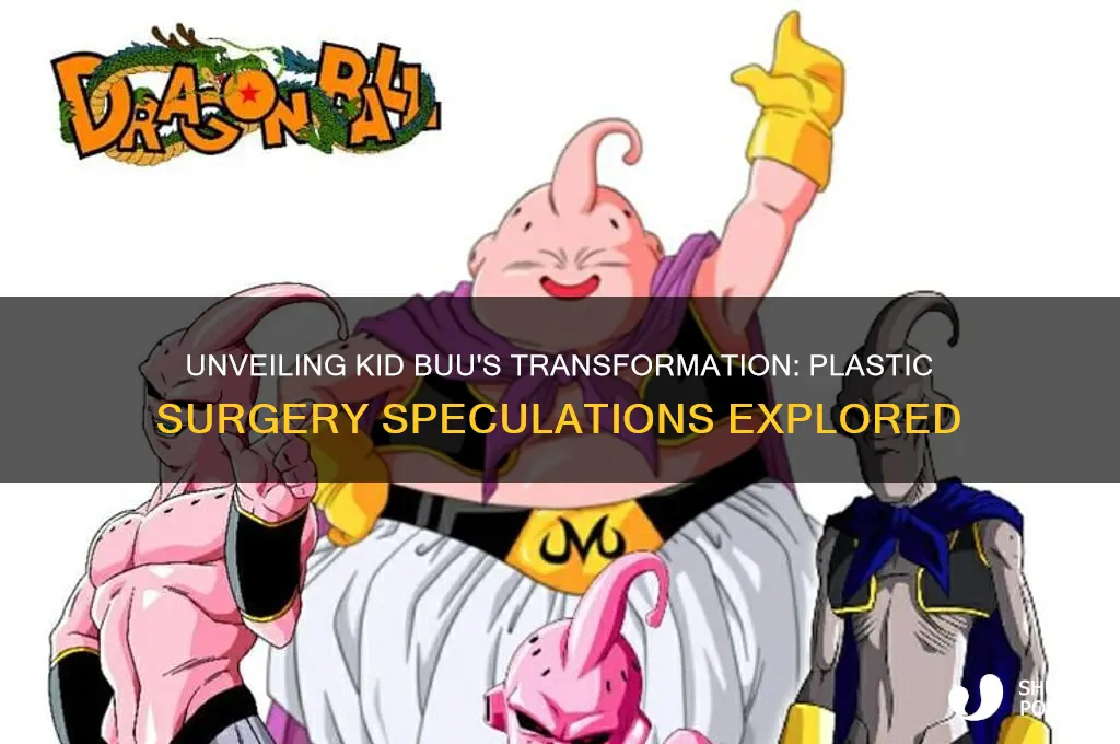 did kid buu have plastic surgery