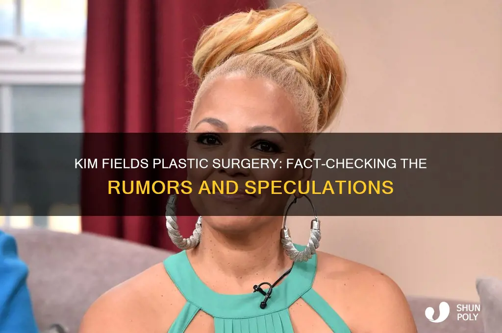 did kim fields have plastic surgery
