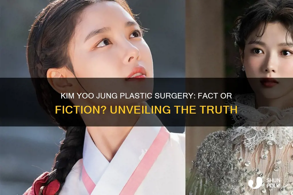 did kim yoo jung get plastic surgery