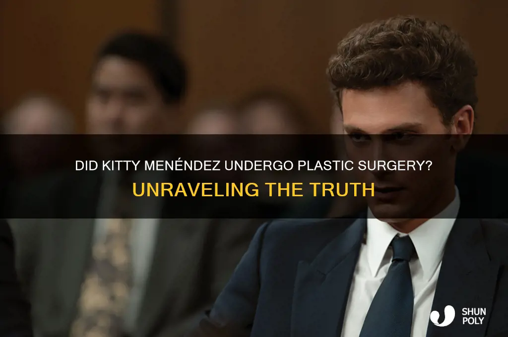 did kitty menendez have plastic surgery