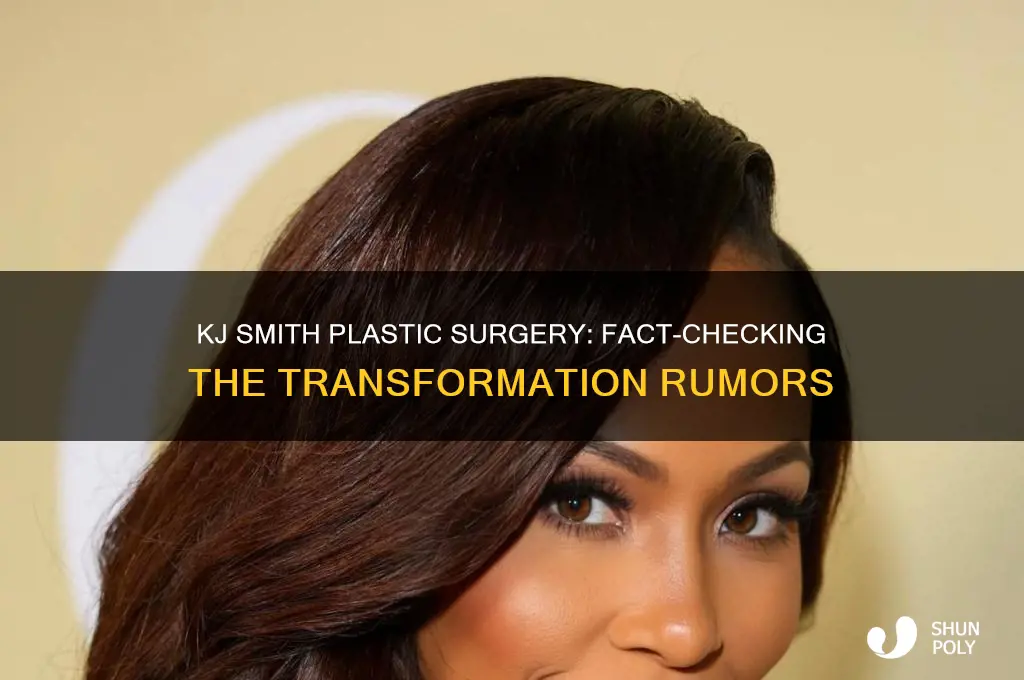 did kj smith get plastic surgery