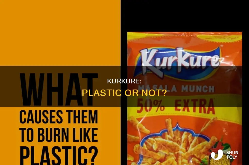 did kurkure contains plastic