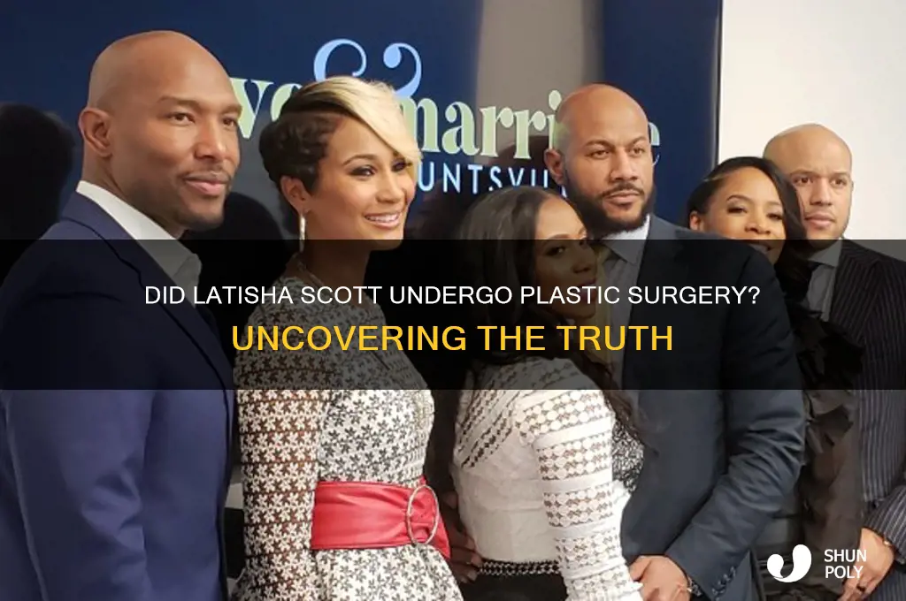 did latisha scott have plastic surgery