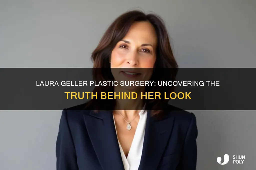 did laura geller have plastic surgery