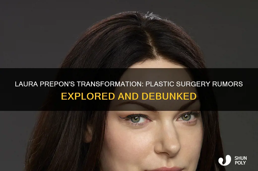 did laura pepron have plastic surgery