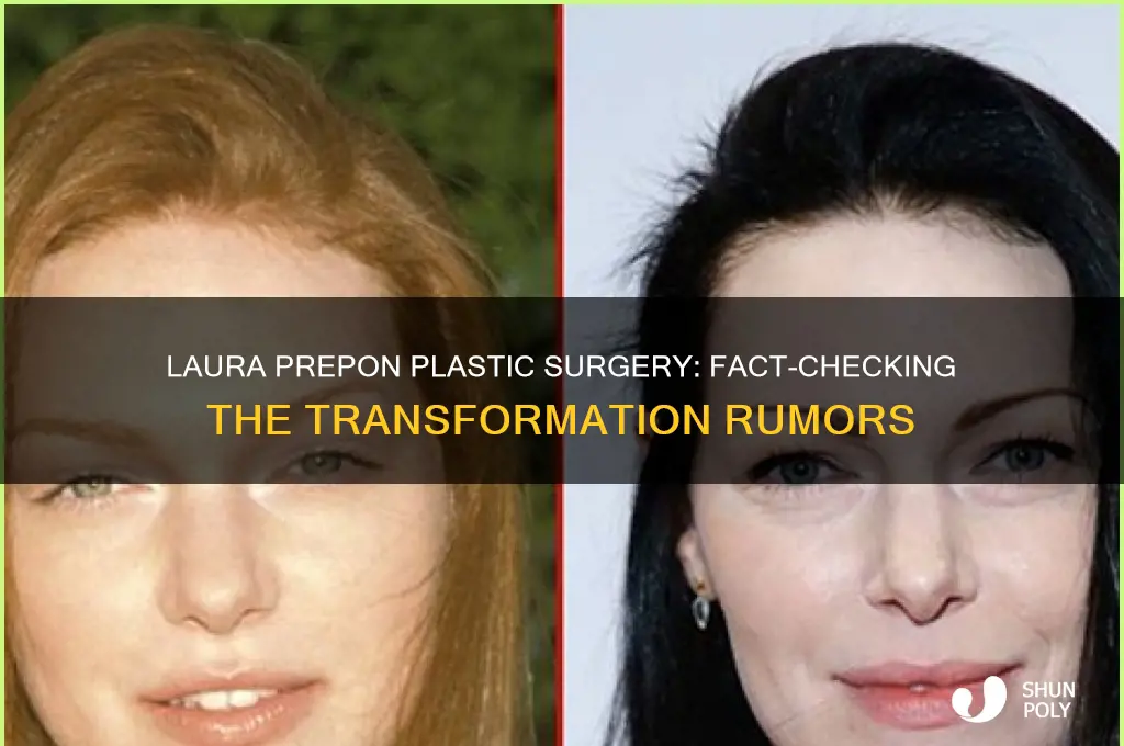 did laura prepon get plastic surgery