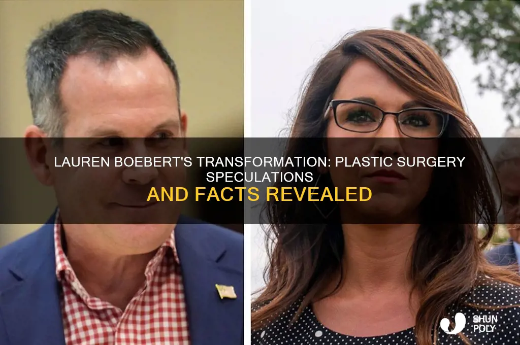 did lauren boebert have plastic surgery