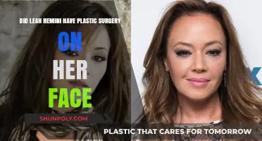 Leah Remini's Facial Transformation: Plastic Surgery Speculations Explored