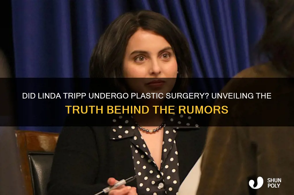 did linda trip get plastic surgery