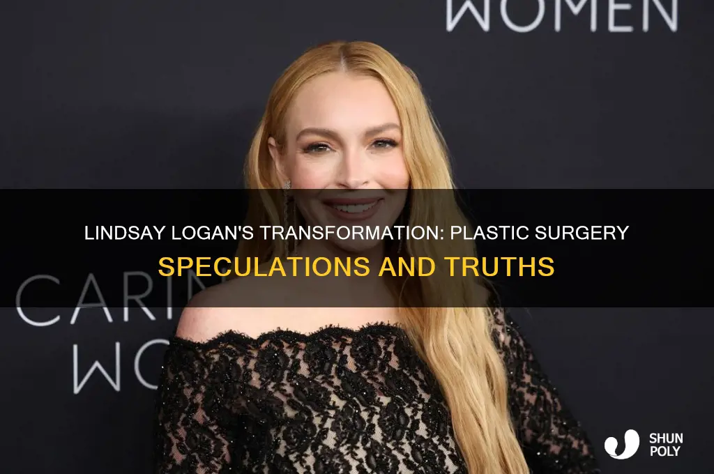 did lindsay logan have plastic surgery