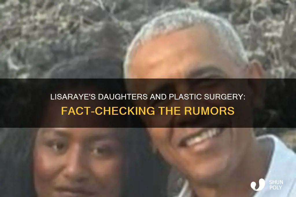 did lisa rias daughters have plastic surgery