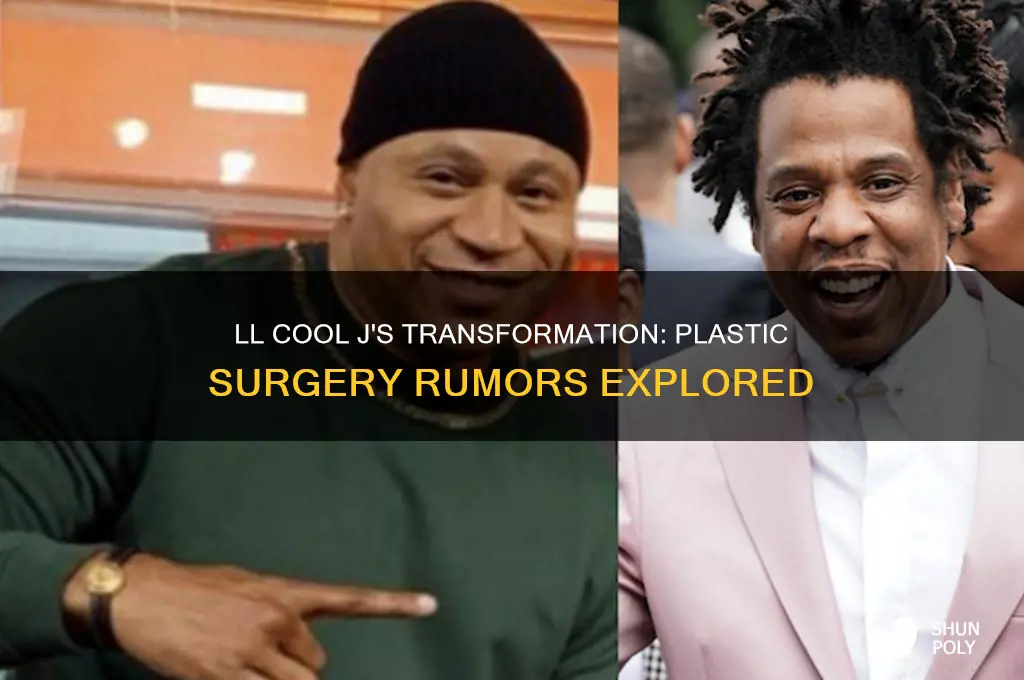 did ll cool j have plastic surgery