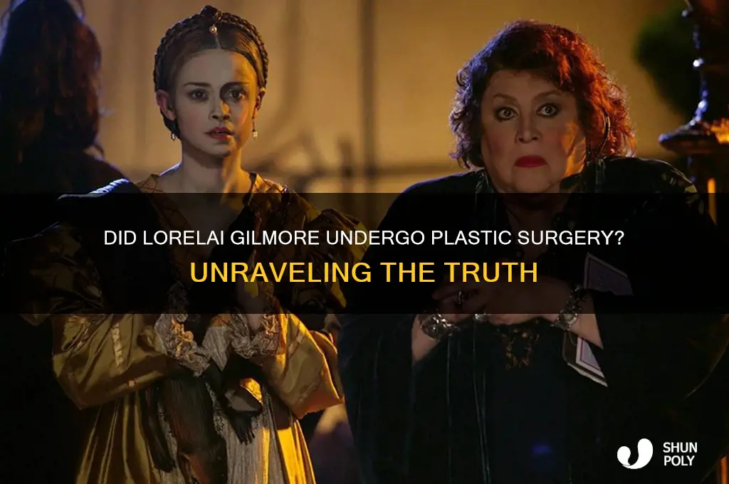 did lorelai get plastic surgery
