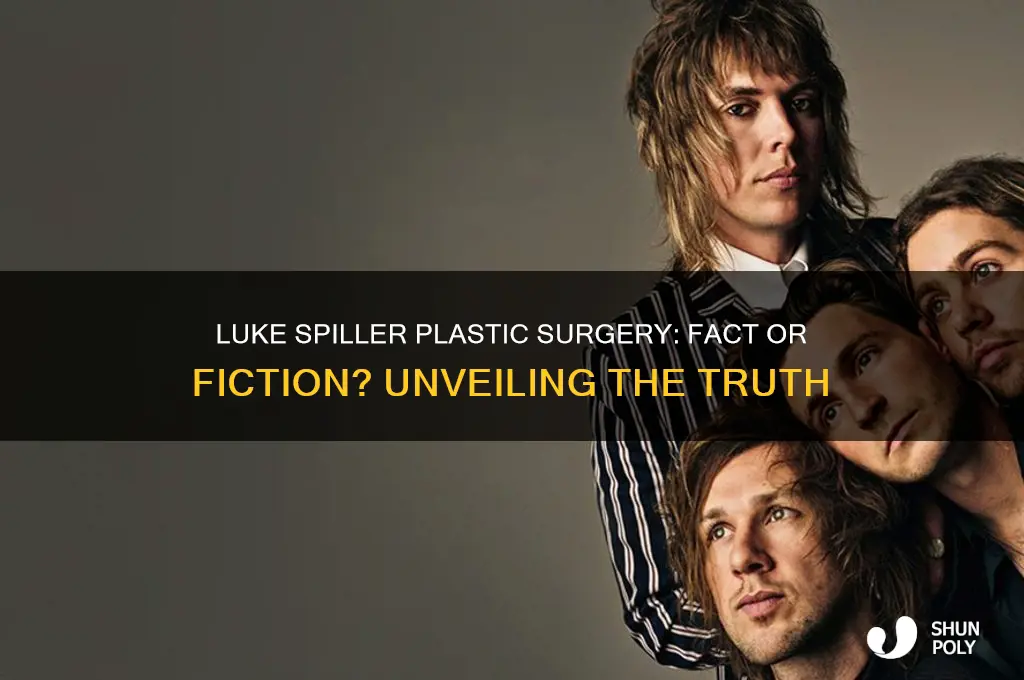 did luke spiller have plastic surgery