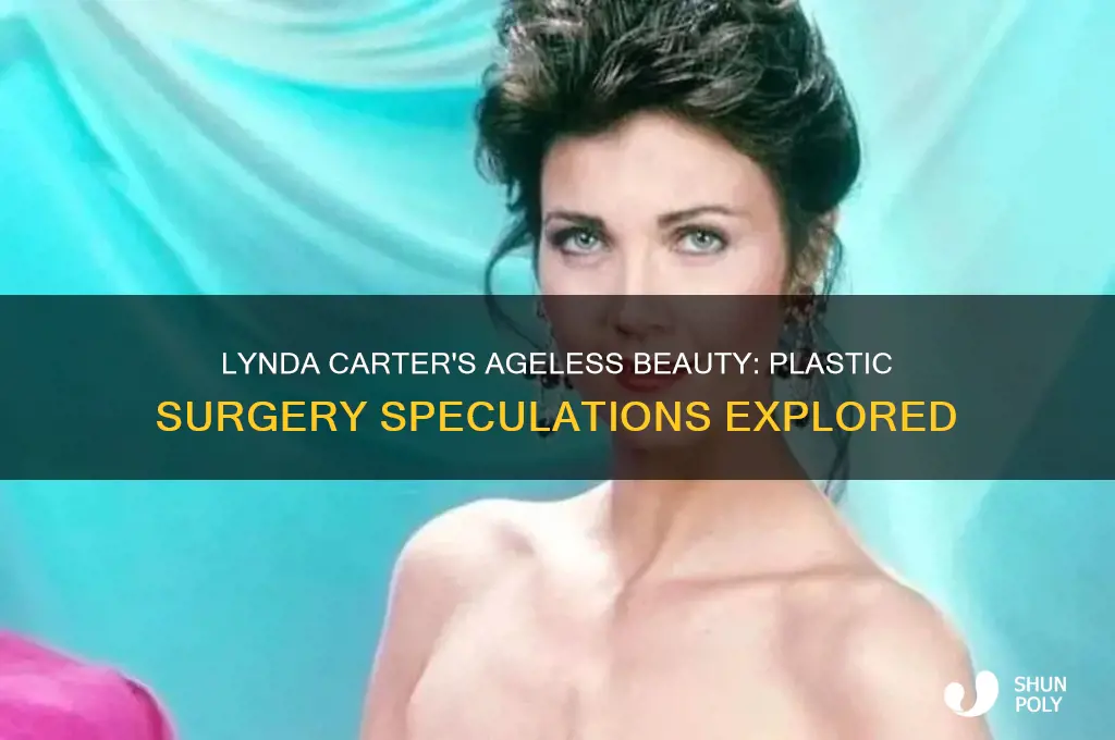 did lynda carter have plastic surgery