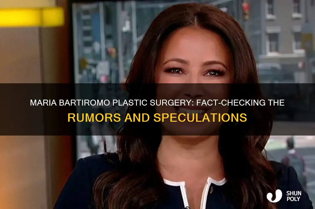 did maria bartiromo have plastic surgery