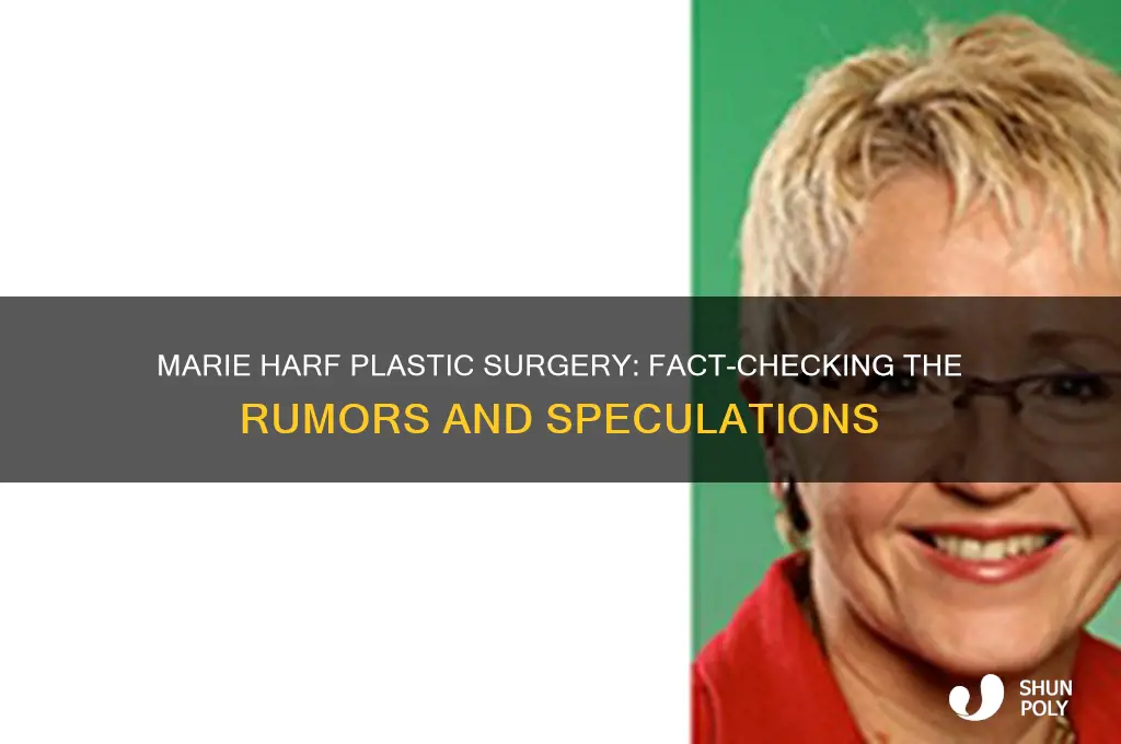did marie harf have plastic surgery