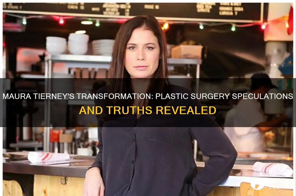 did maura tierney have plastic surgery