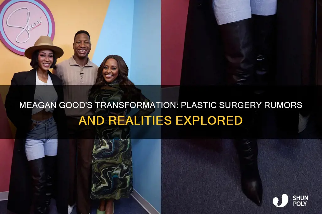 did meagan good have plastic surgery