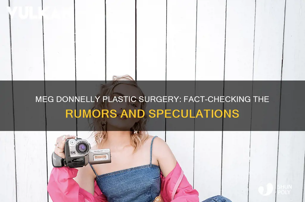 did meg donnelly get plastic surgery