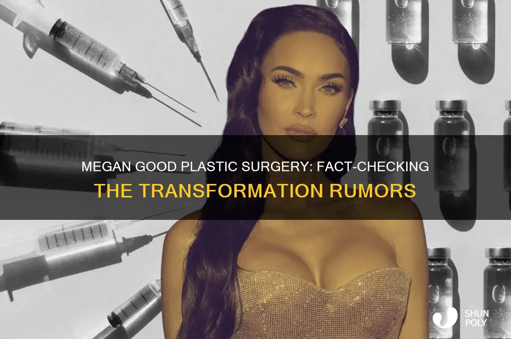 did megan good have plastic surgery
