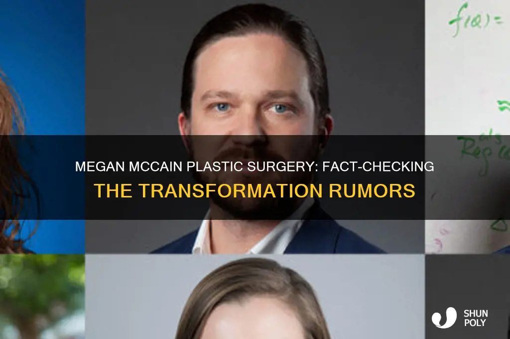 did megan mccain have plastic surgery