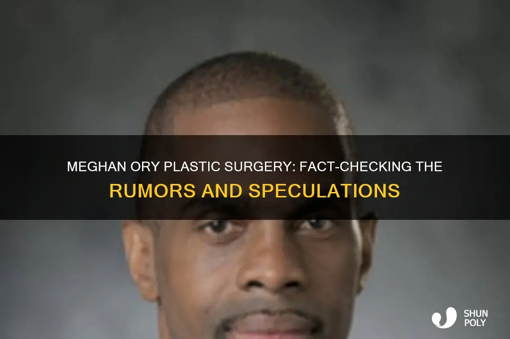did meghan ory have plastic surgery