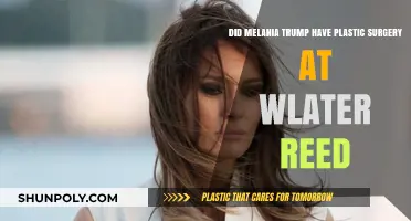Melania Trump's Walter Reed Visit: Plastic Surgery Speculations Explored