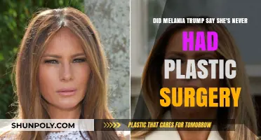 Melania Trump's Plastic Surgery Denial: Fact or Fiction?