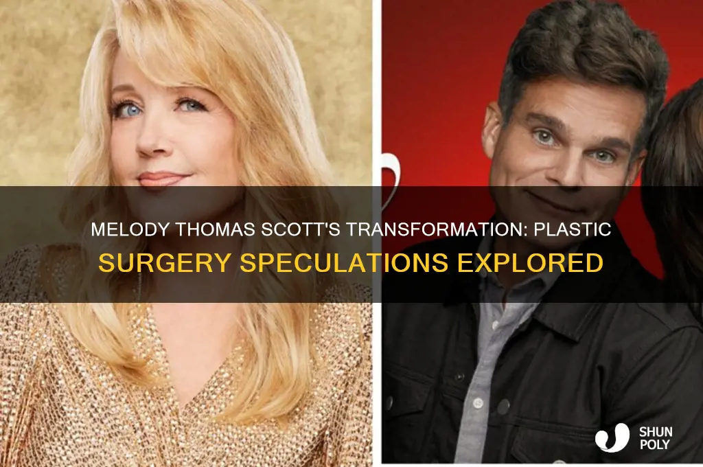 did melody thomas scott have plastic surgery