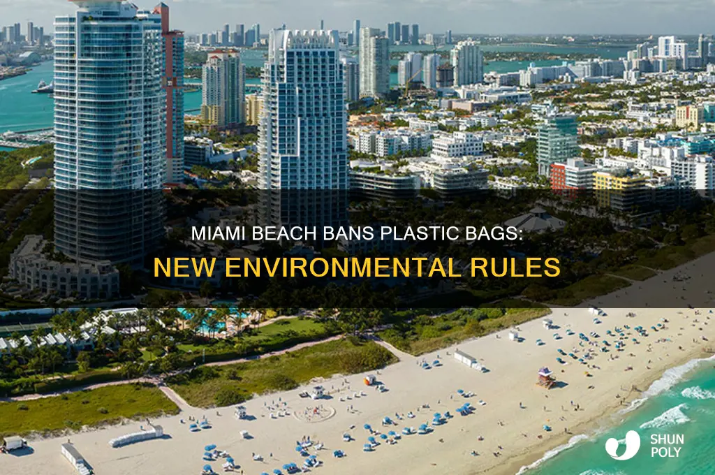 did miami beach ban plastic bag