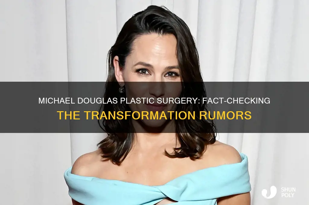 did michael douglas have plastic surgery