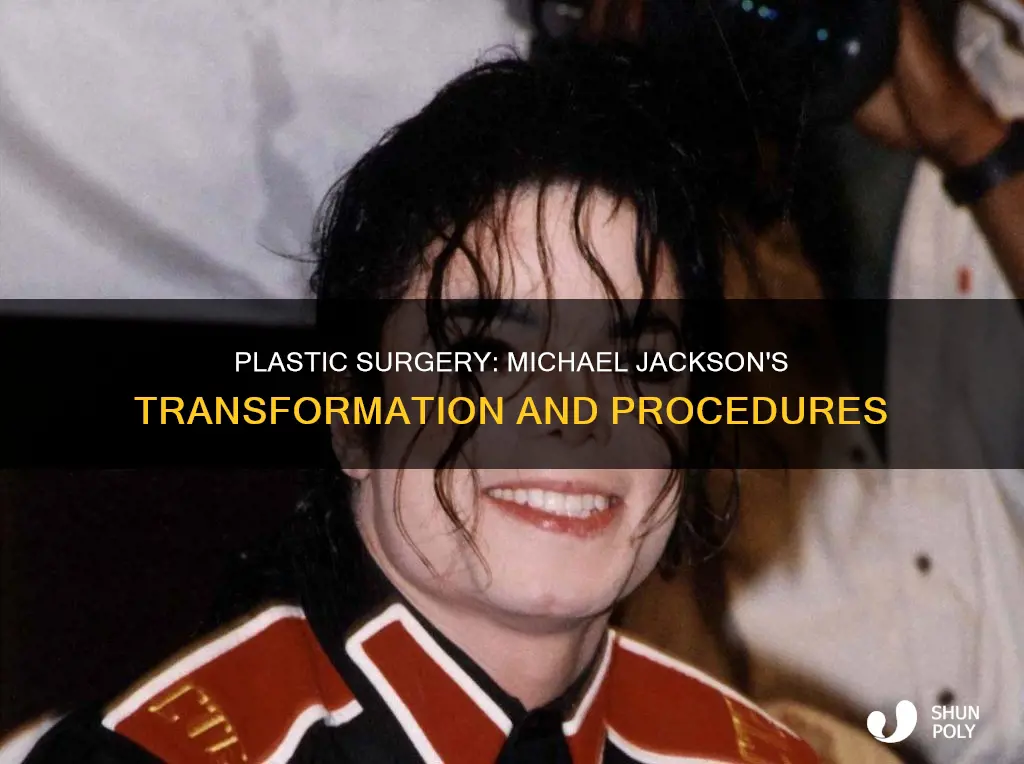 did michael jackson have plastic surgury