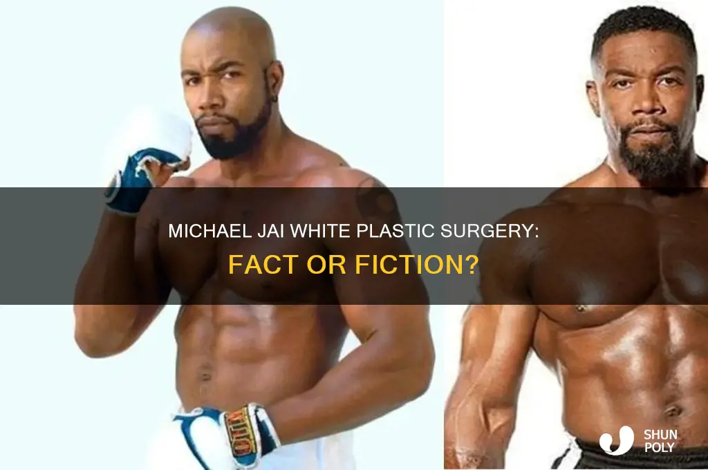 did michael jai white have plastic surgery