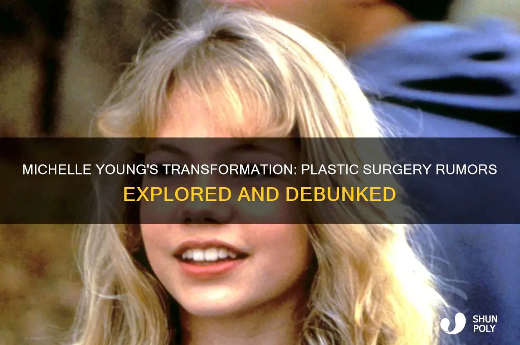 did michelle young get plastic surgery