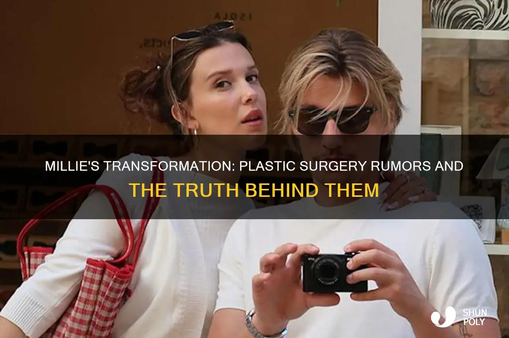 did millie get plastic surgery