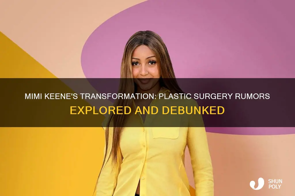 did mimi keene have plastic surgery