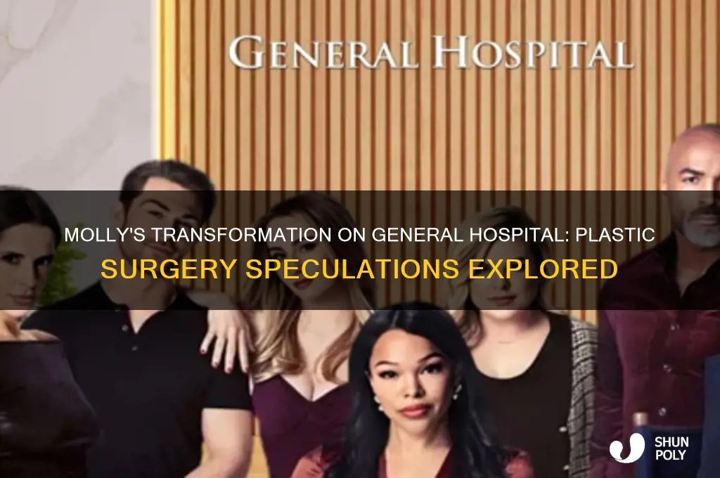did molly on general hospital have plastic surgery