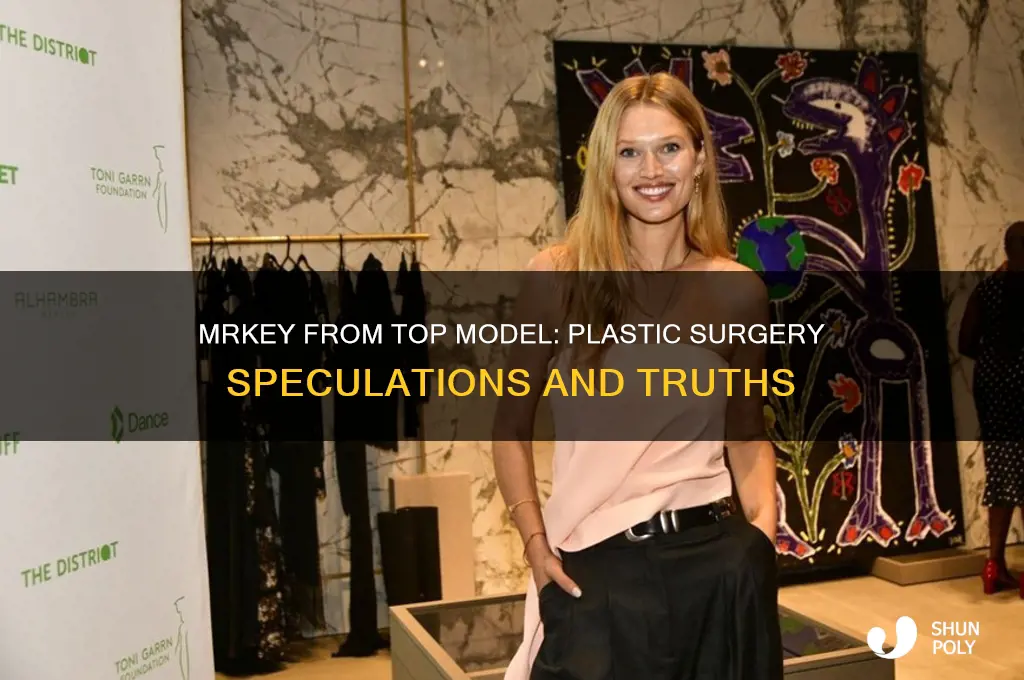 did mrkey from top model have plastic surgery