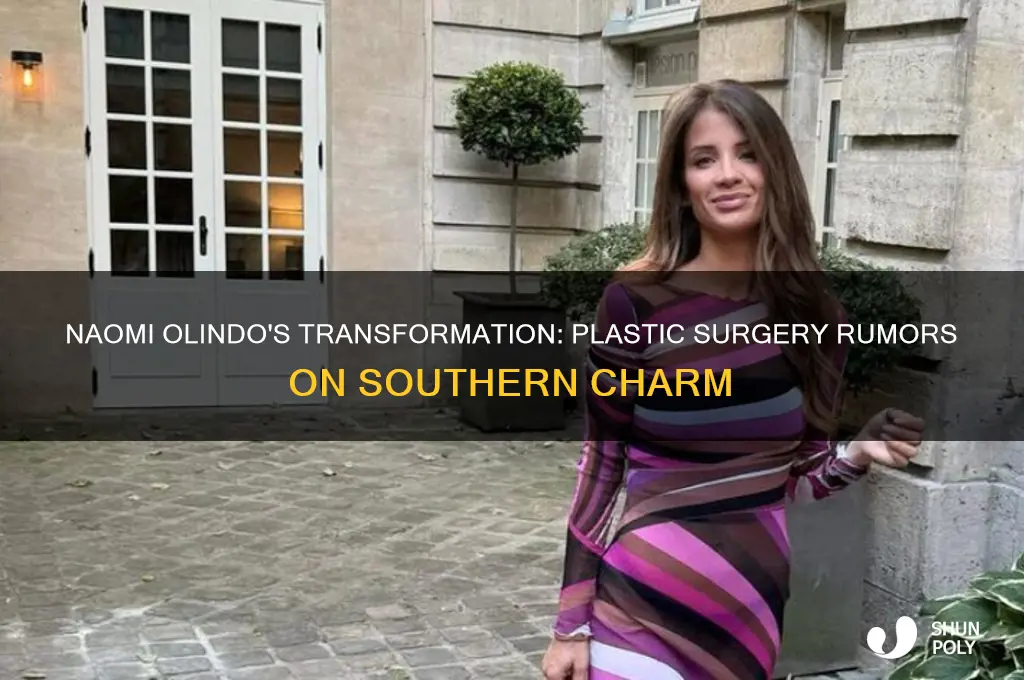 did naomi from southern charm get plastic surgery