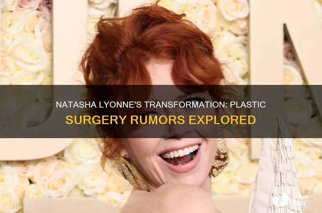 did natasha lyonne get plastic surgery