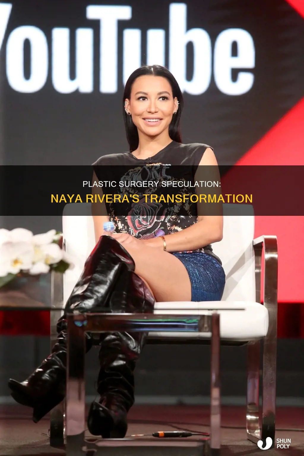 did naya rivera have plastic sugery