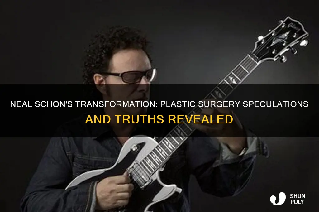 did neal schon have plastic surgery