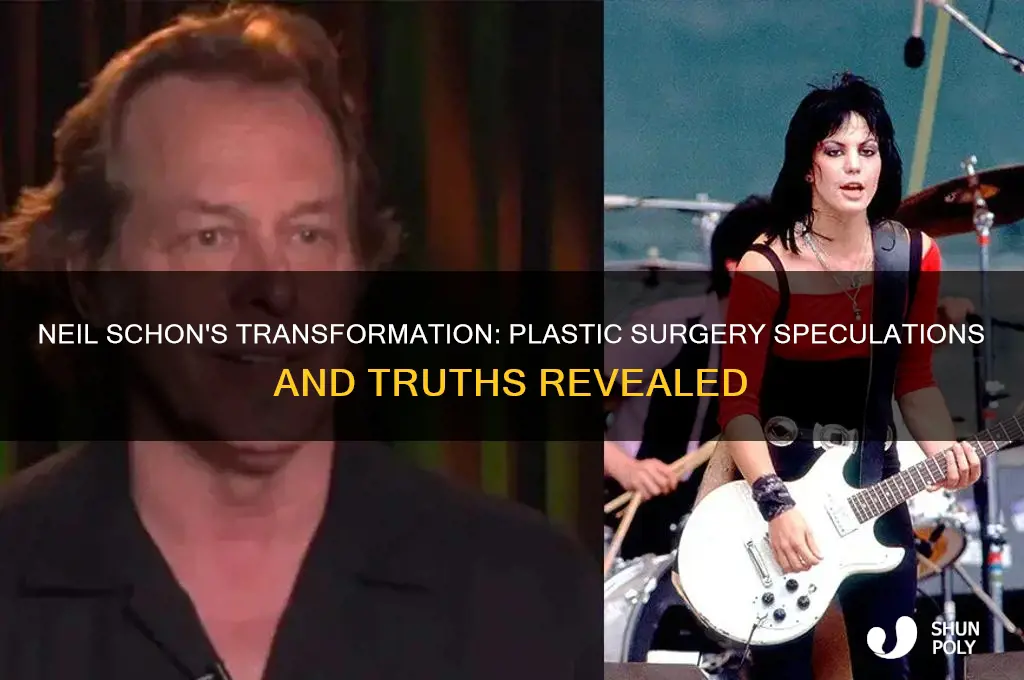 did neil schon have plastic surgery