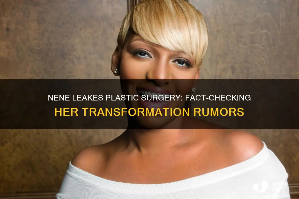 did nene leakes have plastic surgery