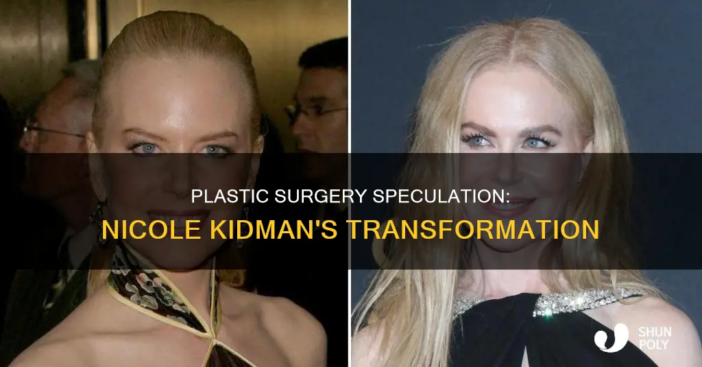 did nicole kidman have plastic surgury