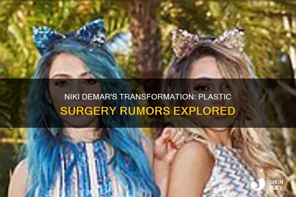 did niki demar get plastic surgery