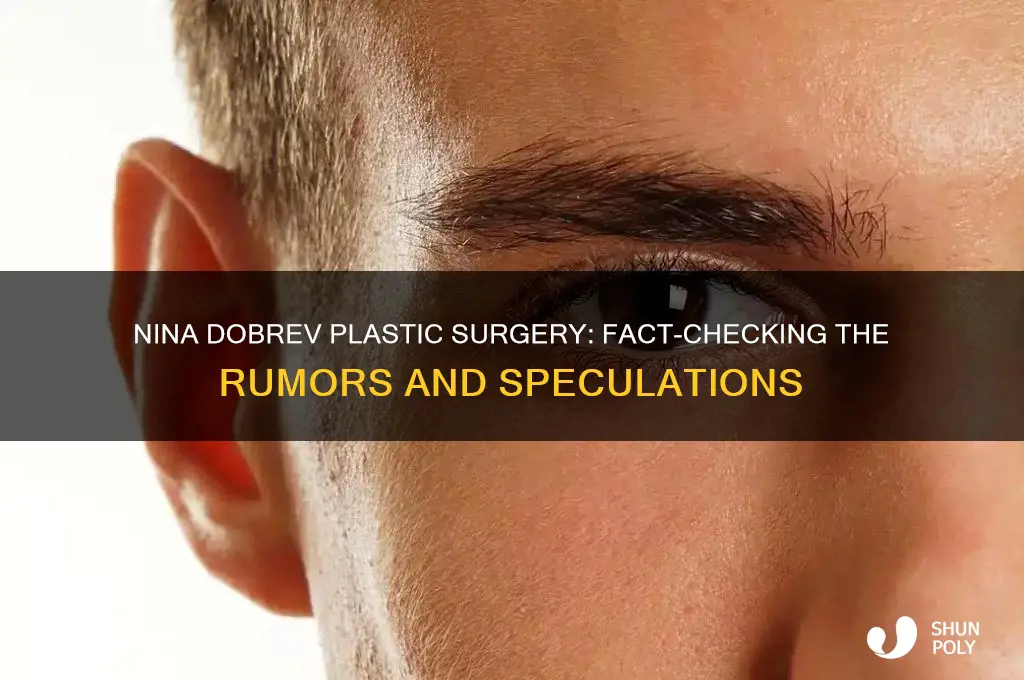 did nina dobrev do plastic surgery