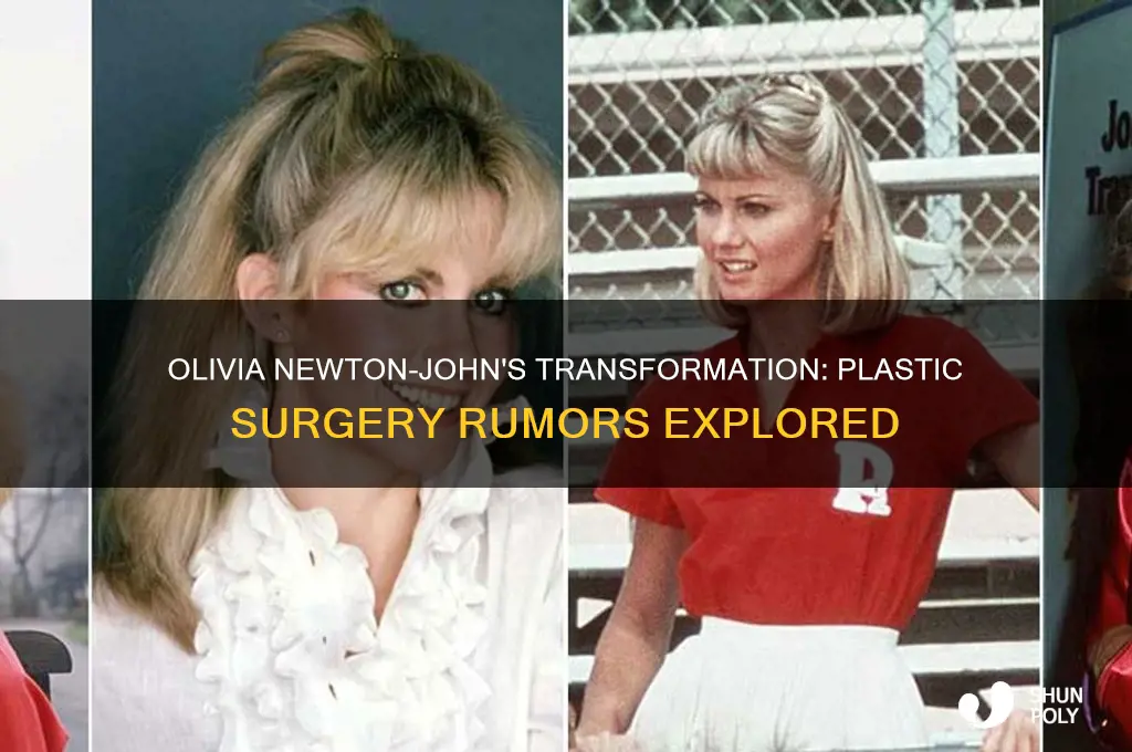 did olivia newton john ever have plastic surgery